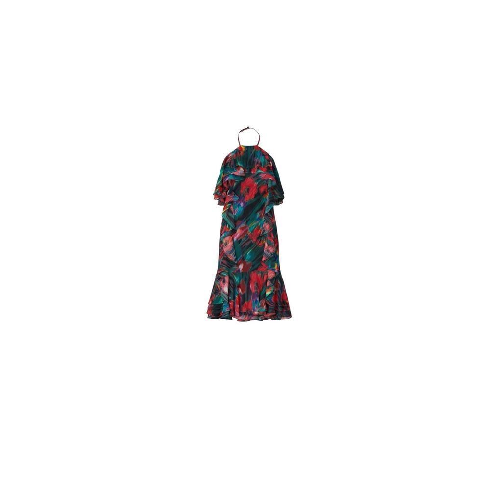 Jason Wu x‎ RTR Blurred Floral Halter Dress Size 4 MSRP: $400